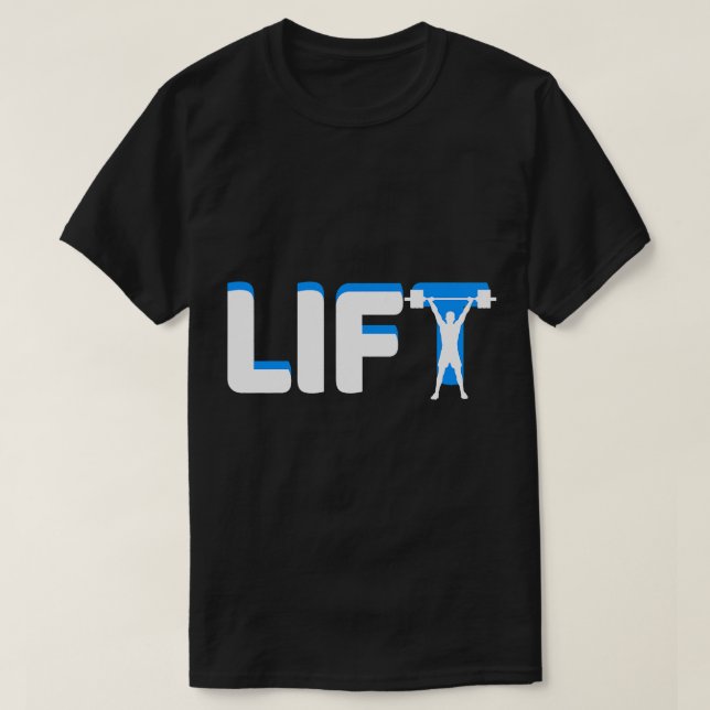 Camiseta Legal dizendo peso levantando Malhação de Dumbbell (Frente do Design)