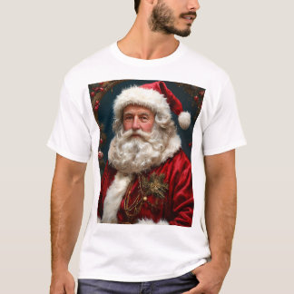 Camiseta legal do ano novo christmas santa claus