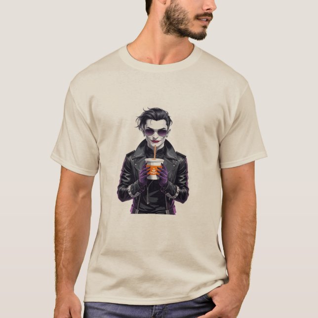 Camiseta legal do Halloween - Gótico engraçado mod (Frente)