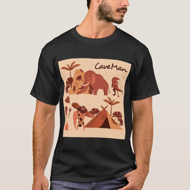 Camiseta Legal do Homem Caverna (Frente)