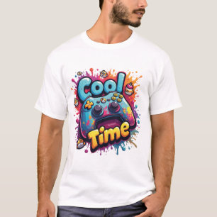 Camiseta Legal do Tempo de Jogo – Graffiti Gamer S