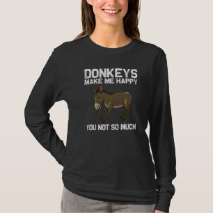 Camiseta Legal Donkey Para Homens Mule Donkey Safari Anim