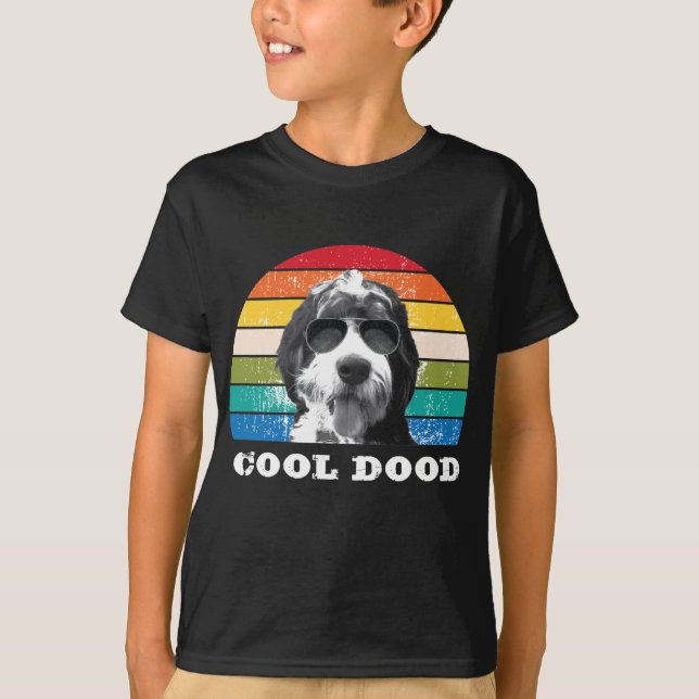 Camiseta Legal Dood Bernedoodle T-shirt Juventude (Frente)