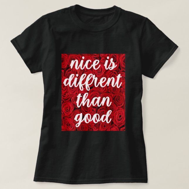 Camiseta Legal é Diferente de Bom  (Frente do Design)