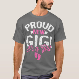 Camiseta Legal e maravilhosa Gigi Nova É uma Menina de Gêne