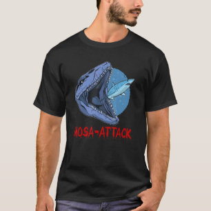 Camiseta Legal e Mosassauro Motif Assassino Pré-Histórico D