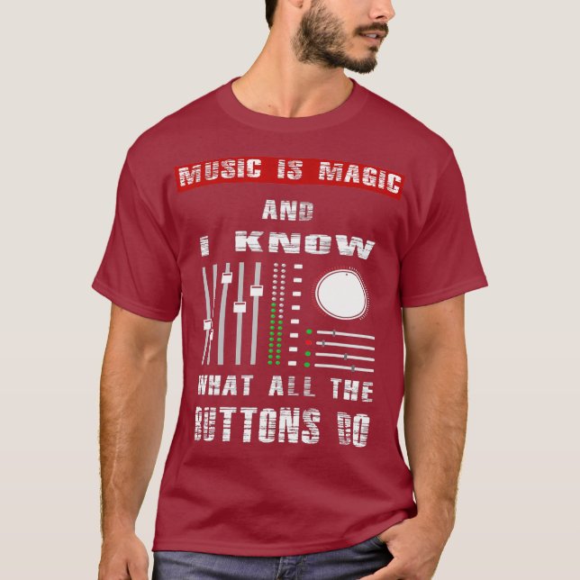 Camiseta legal engraçado para o Music Techno Minima Mixer G (Frente)