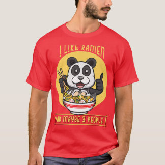 Camiseta Legal Engraçado Ramen Tee Eu Gosto De Ramen E Talv