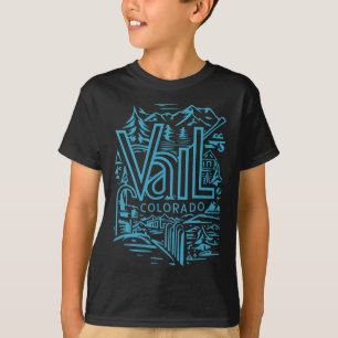 Camiseta Legal esqui ao ar ao ar livre Vintage Souvenir Vis