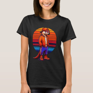 Camiseta Legal Estilo Urbano Moderno Sunset Retro Arte