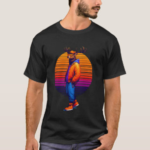 Camiseta Legal Estilo Urbano Moderno Sunset Retro Arte