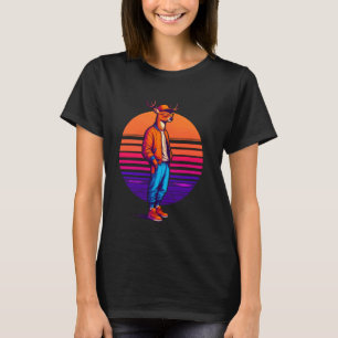 Camiseta Legal Estilo Urbano Moderno Sunset Retro Arte