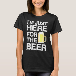 Camiseta Legal Estou Aqui Só Pelo Meme Da Cerveja