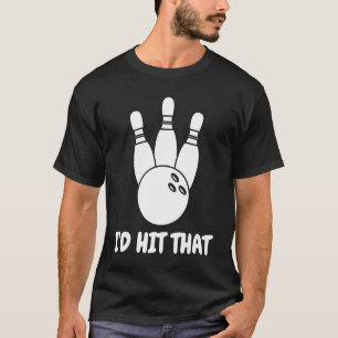 Camiseta Legal, eu ia bater na Bola de boliche de pinos de