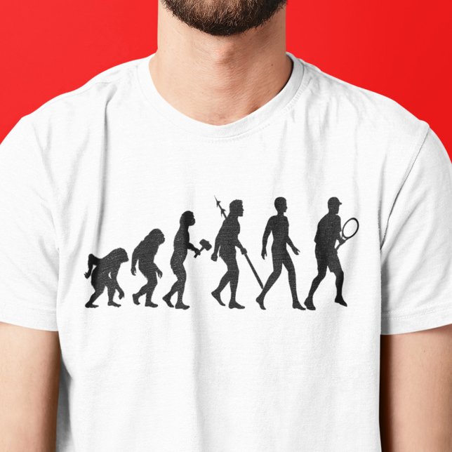 Camiseta Legal evolução do Tênis, T-Shirt adulto (Criador carregado)