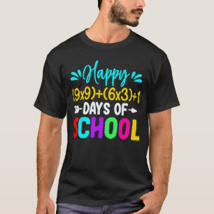 Camiseta Legal Feliz 100 Dias de Escola Para Aluno ou Profe