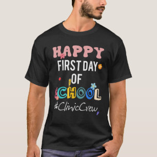 Camiseta Legal Feliz Primeiro Dia da Enfermeira da Escola C