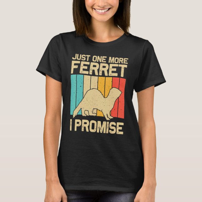 Camiseta Legal Ferret Para Homens Proprietárias De Ferretes (Frente)