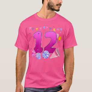 Camiseta Legal Festa de 12 de Cheerhead, 12 Anos