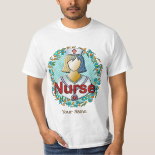 Camiseta legal Floral Nurse