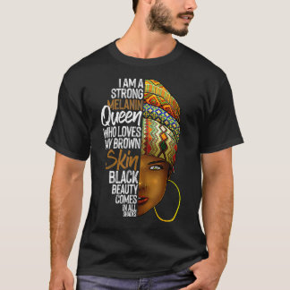 Camiseta Legal Forte Presente Preto Para As Mulheres De Bel