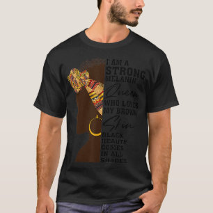 Camiseta Legal Forte Presente Preto Para As Mulheres De Bel