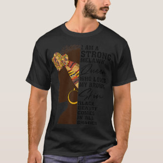 Camiseta Legal Forte Presente Preto Para As Mulheres De Bel