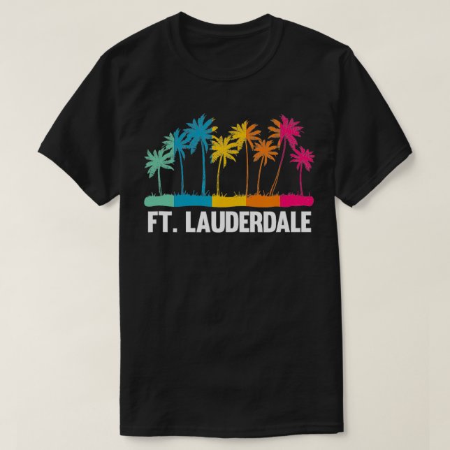 Camiseta Legal FT Lauderdale Beach, praia exclusiva da Flór (Frente do Design)
