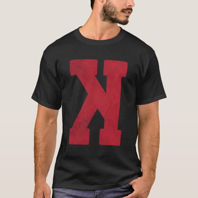 Camiseta Legal Fundo K Strikeout com Vista a Baseball (Frente)