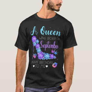 Camiseta Legal Garota de Salto Alto Uma Rainha Nascer