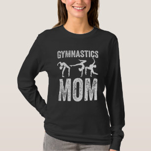Camiseta Legal ginástica Mãe Cita Mãe Mulheres Gymnast Dau