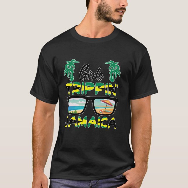 Camiseta Legal Girls Jamaica Trip 2024 Beach Vacation Party (Frente)