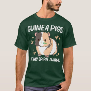 Camiseta Legal Guiné Porco Para Homens Mulheres Rodando Flu