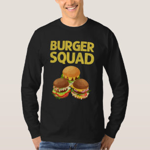 Camiseta Legal Hamburger Men Mulheres Cheeseburger Rápida C