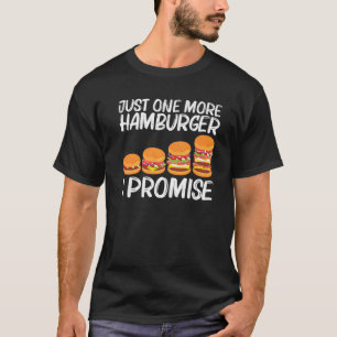 Camiseta Legal Hamburger Para Homens Mulheres Cheeseburger