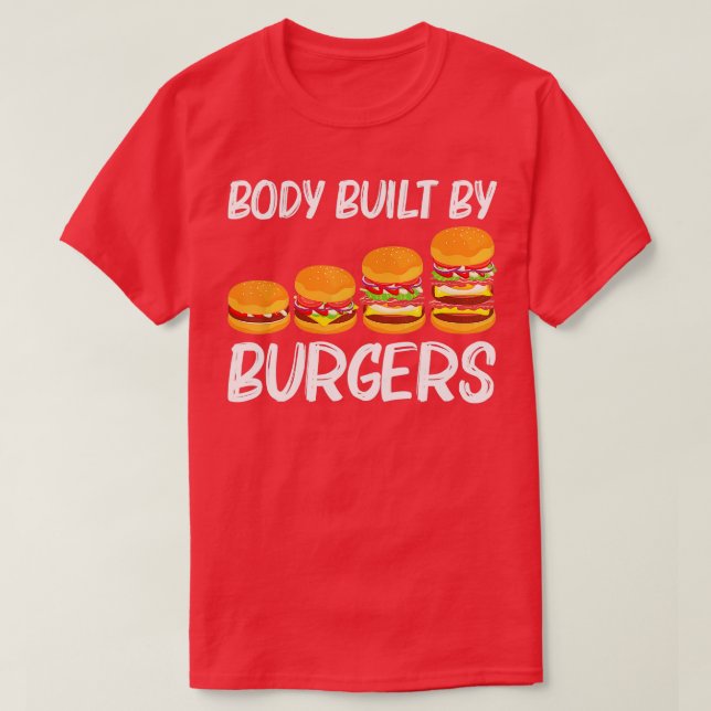 Camiseta Legal Hamburger Para Homens Mulheres Cheeseburger  (Frente do Design)