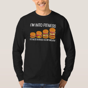 Camiseta Legal Hamburger Para Homens Mulheres Cheeseburger