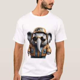 Camiseta Legal, Hip, Elefante Trendy
