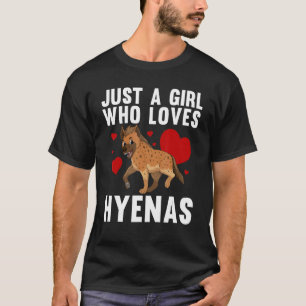 Camiseta Legal Hyena Mulheres Meninas Vida Selvagem África