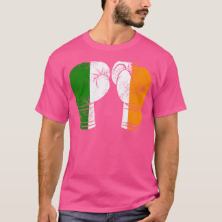 Camiseta Legal Irlanda Flag Irish Flag Boxer Glove Boxer