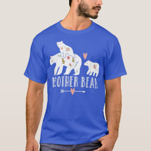 Camiseta Legal Irmão Bear 2 Crianças Gêmeos, Irmão Legal B