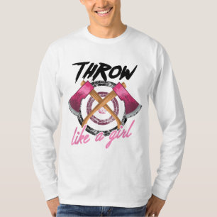 Camiseta Legal Jogada Como Uma Rapariga Engraçada Jogando P