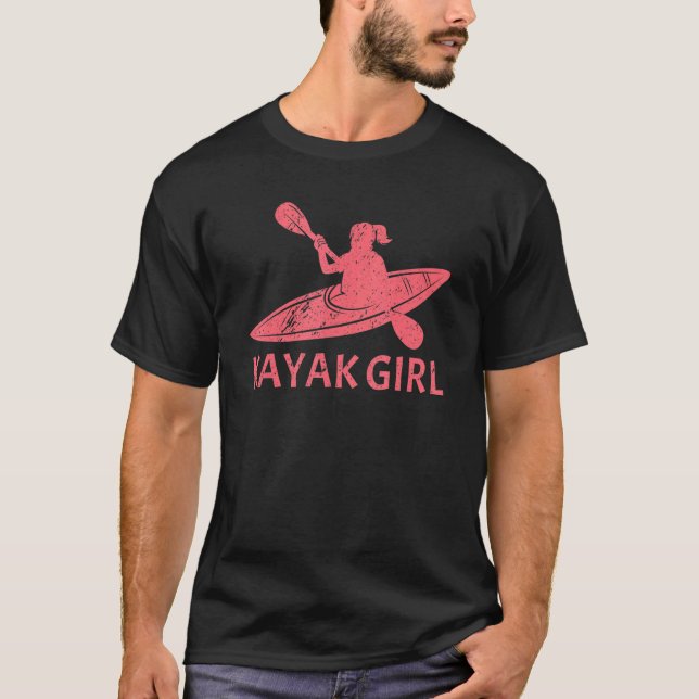 Camiseta Legal Kayak Para Mulheres Meninas Kayaking Kayak 1 (Frente)