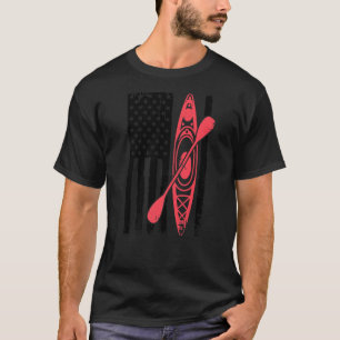 Camiseta Legal Kayaking Para Homens Mulheres Kayak Pescar U