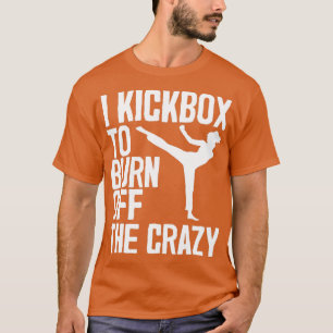 Camiseta Legal Kickboxer Para Mulheres Masculinas Kickboxer