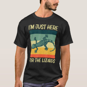 Camiseta Legal Lagarto Para Homens Mulheres Répteis Lizard 
