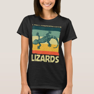Camiseta Legal Lagarto Para Homens Mulheres Répteis Lizard