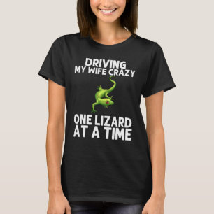 Camiseta Legal Lagarto Para Homens Padre Gecko Green Reptil