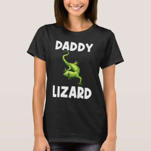 Camiseta Legal Lagarto Para Homens Padre Gecko Green Reptil