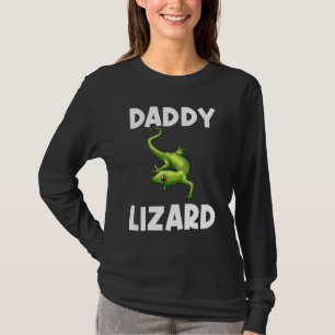 Camiseta Legal Lagarto Para Homens Padre Gecko Green Reptil